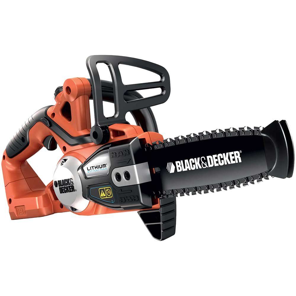 Black and Decker GKC1820L 18v Cordless Chainsaw 200mm No Batteries No Battery Charger - Image 1