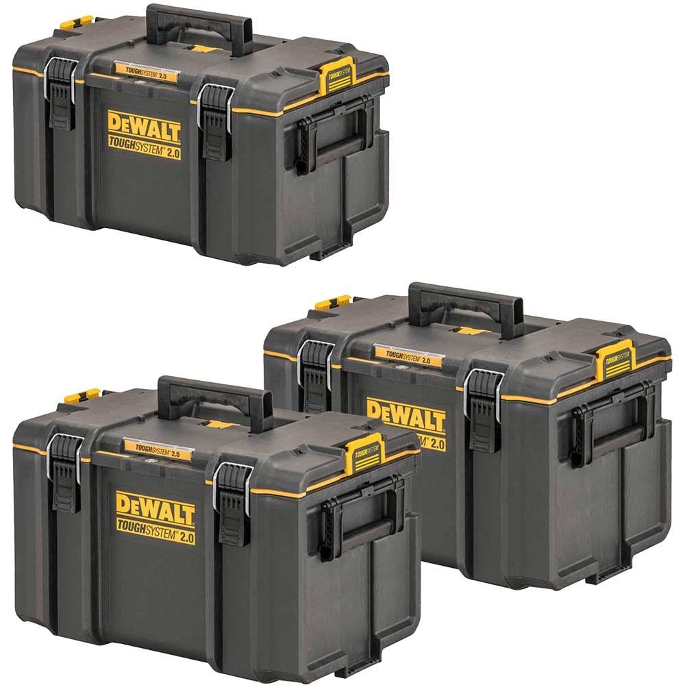 DeWalt 3 Piece Tough System V2 Tool Box Set - Image 1