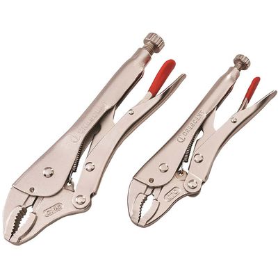 Crescent 2 Piece Curved Jaw Locking Plier Set - Thumbnail 2