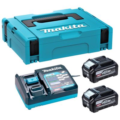 Makita 1911C9-1 40v Max XGT Cordless 2 Battery and Charger Kit 4ah
