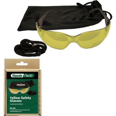 Handy Safety Glasses Yellow