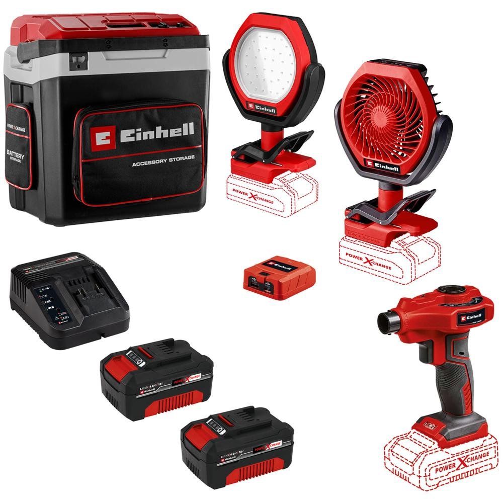 Einhell CAMPER 18v Cordless Cool Box and Warmer with Camping Accessory Kit - Image 1