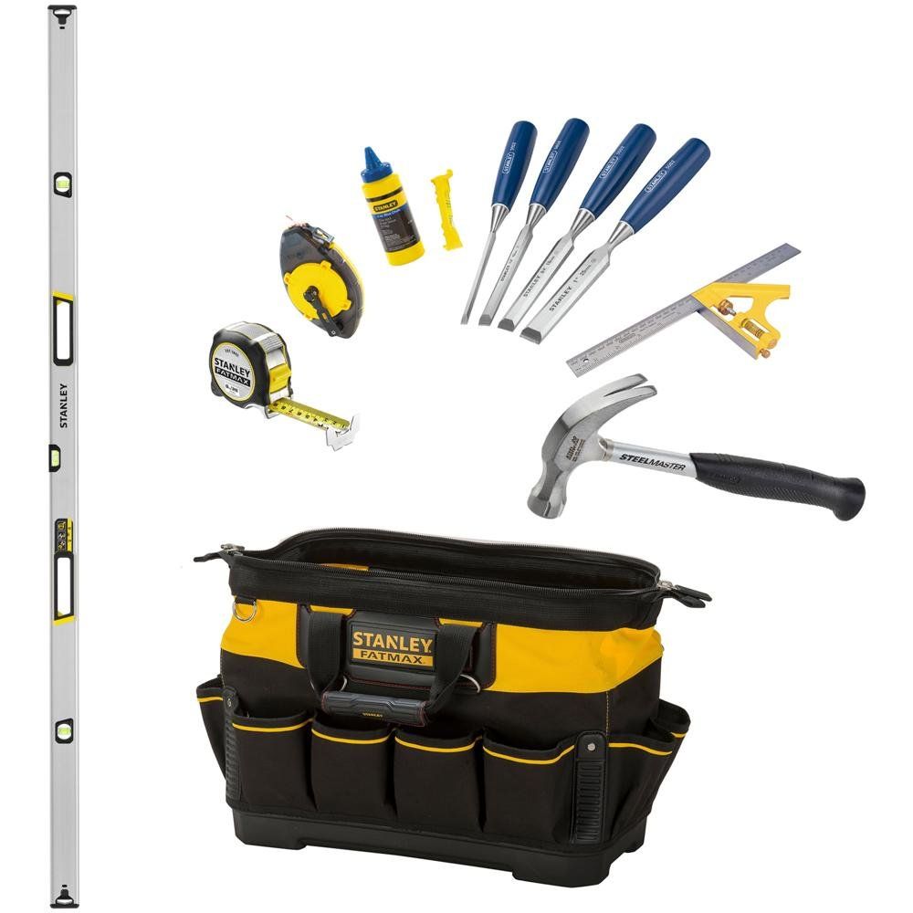 Stanley 7 Piece Carpenters Essential Tool Kit - Image 1