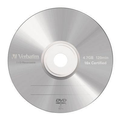 Verbatim DVD-R Matt Silver 4.7 GB 5 pc(s) - Thumbnail 2
