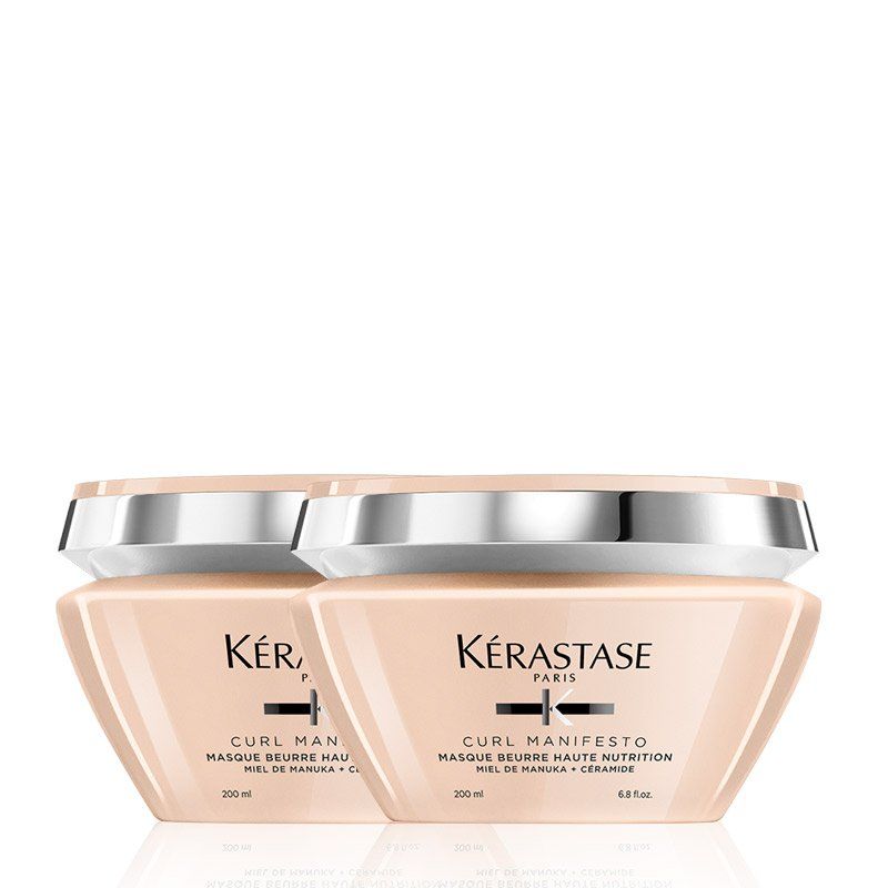 Kérastase Curl Manifesto Beurre Haute Nutrition Nourishing Butter Hair Masque 200ml Double - Image 1