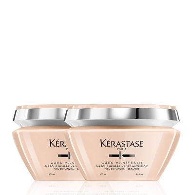Kérastase Curl Manifesto Beurre Haute Nutrition Nourishing Butter Hair Masque 200ml Double