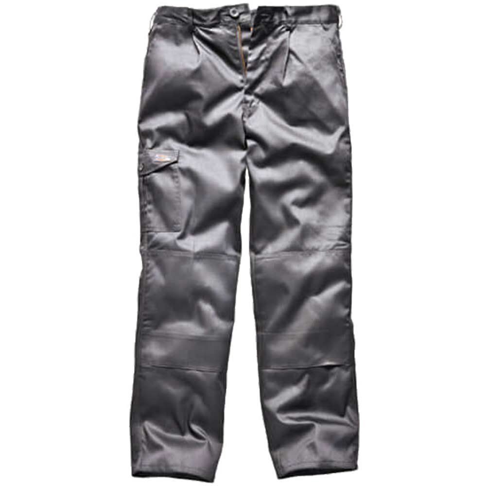 Dickies Mens Redhawk Super Trousers Grey 46" 33" - Image 1