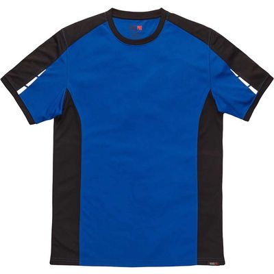 Dickies Mens Pro Performance T Shirt Royal Blue / Black XL