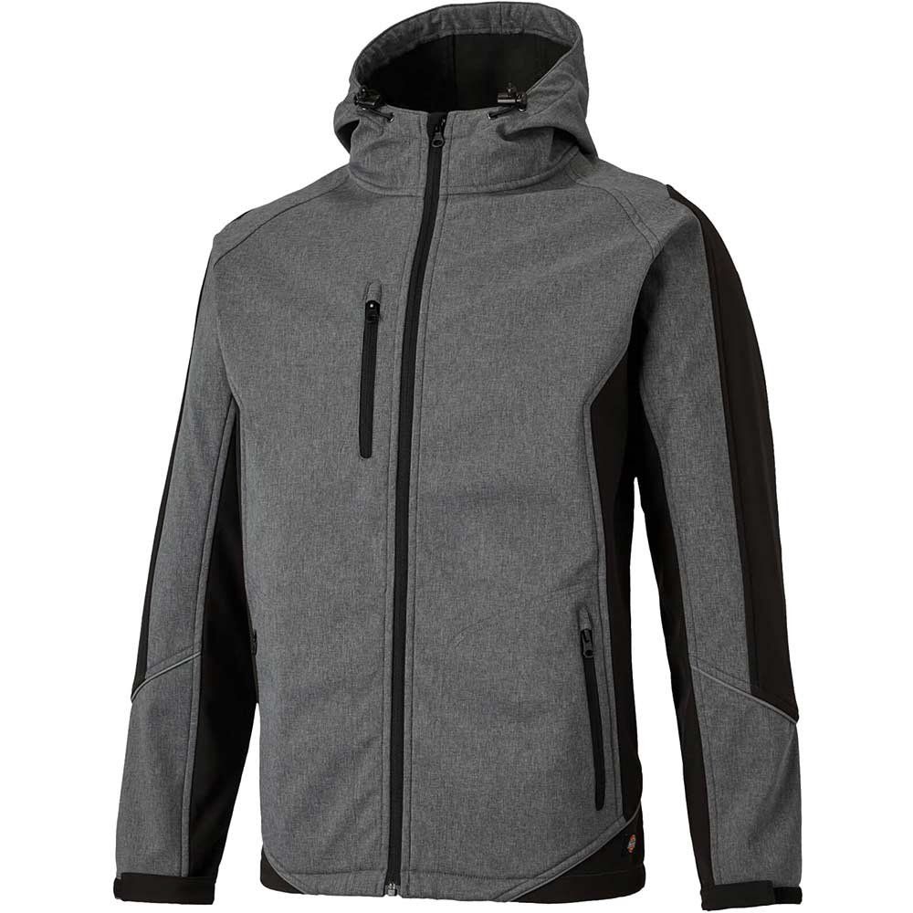 Dickies Mens Wakefield Jacket Grey/ Black L - Image 1